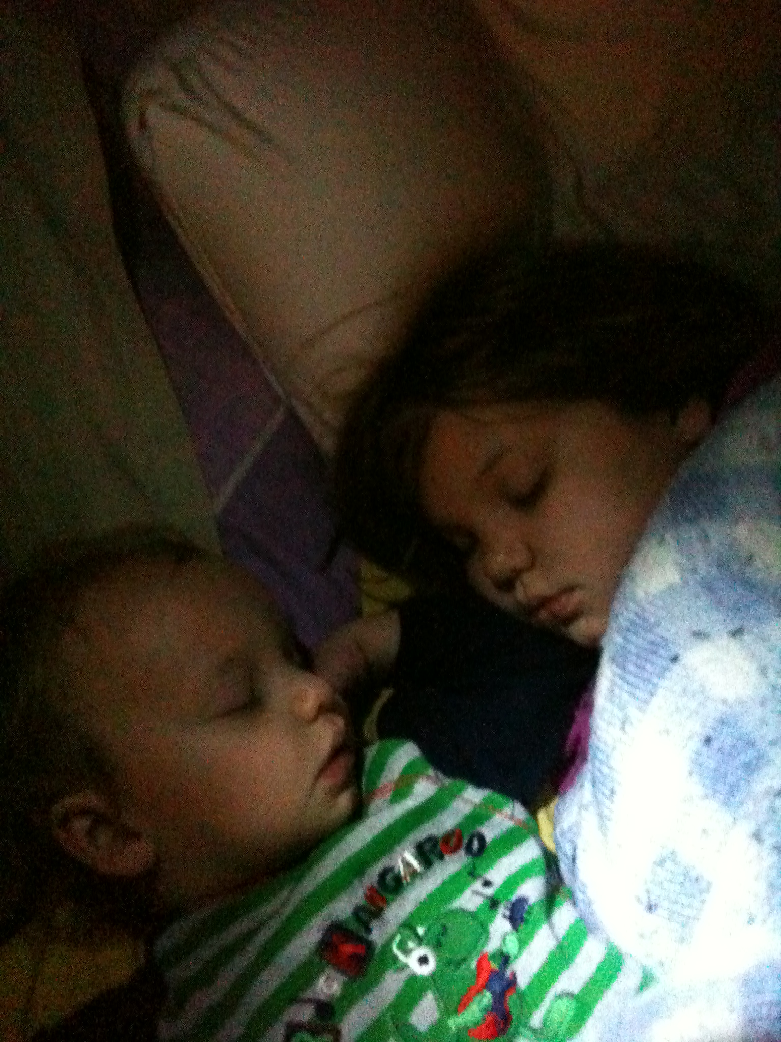 Little angels, in MY bed ♥♥