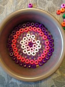 melted beads