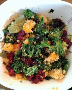 quinoa, kale