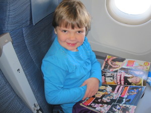 tips for flying with children