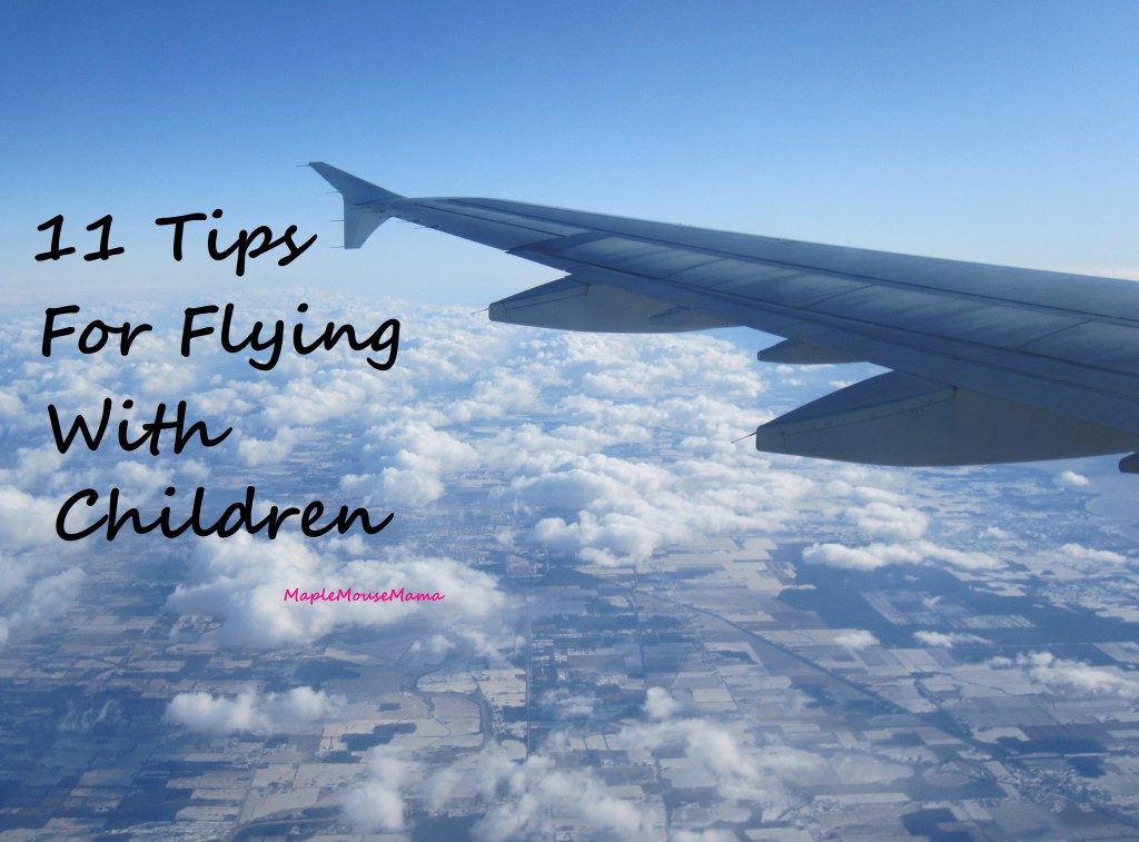tips for flying with children
