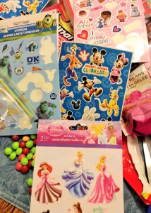 Disney themed treat bags