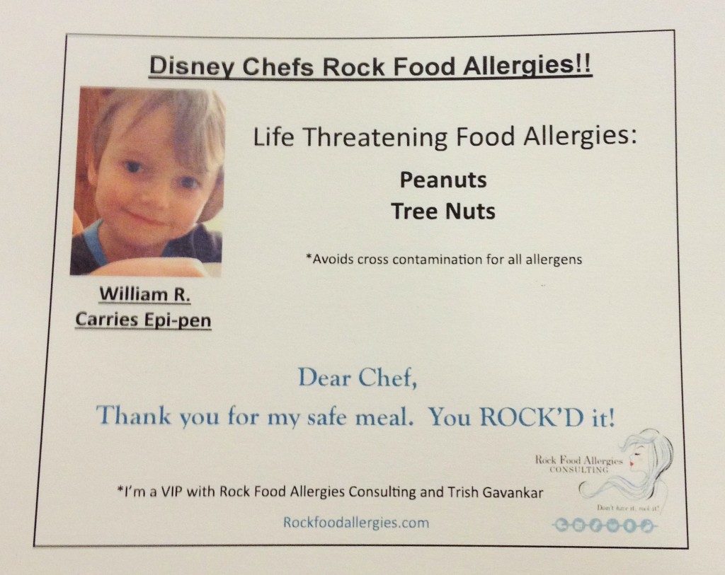 traveling with food allergies