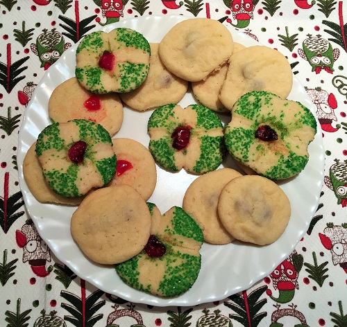 baking cookies