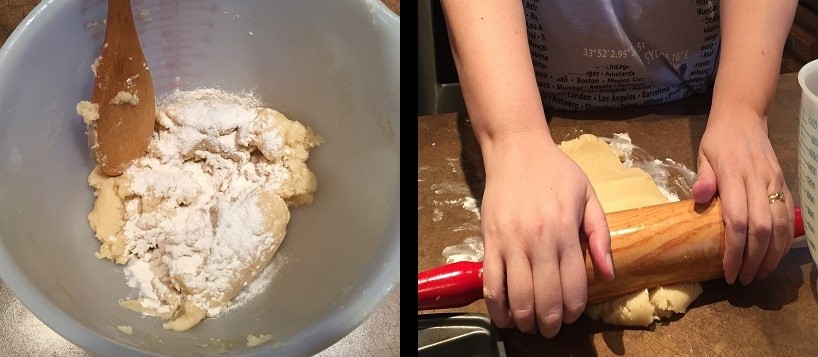 baking cookies