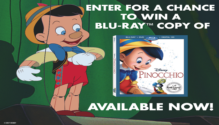 pinocchio giveaway