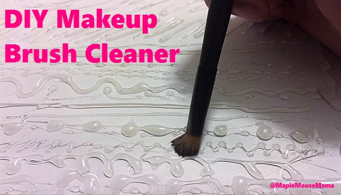 diy makeup brush cleaner