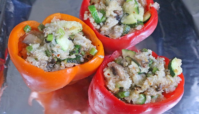 Stuffed Peppers vegan