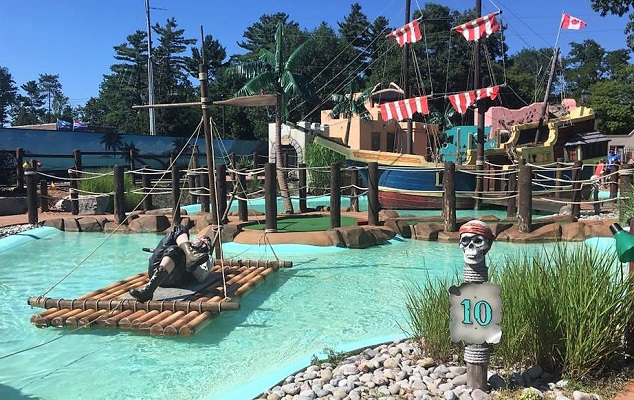 mini golf wasaga beach