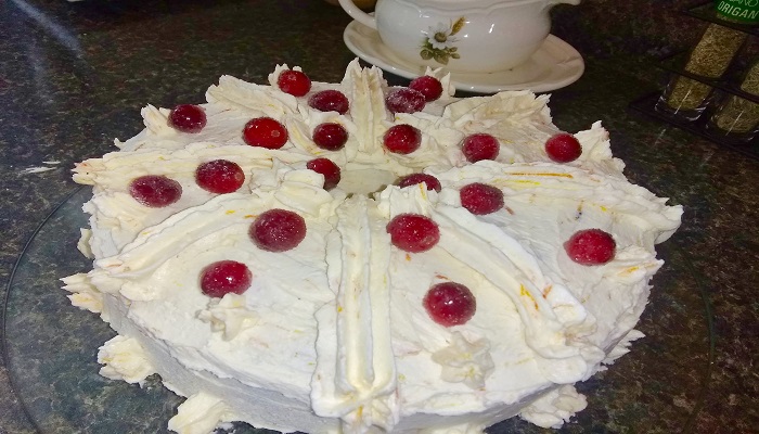 cranberry orange cake