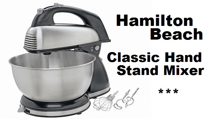  Hamilton Beach Classic Hand and Stand Mixer