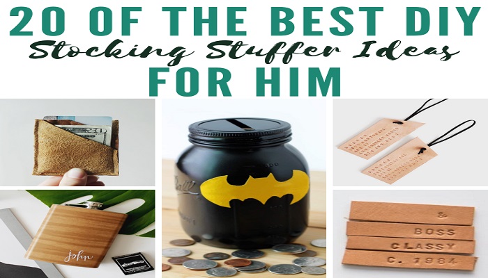 Feeling Stuffed! Stocking stuffers for him and her - Your DIY Family